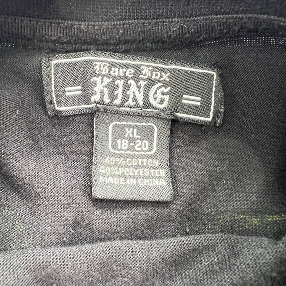 King Black Champion Racing Series #23 Long Sleeve Tee Graphic Jersey Womens XL - Picture 2 of 11